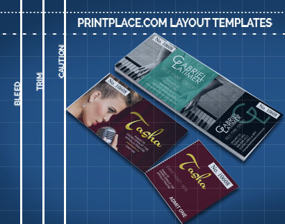 Tickets Layout Templates